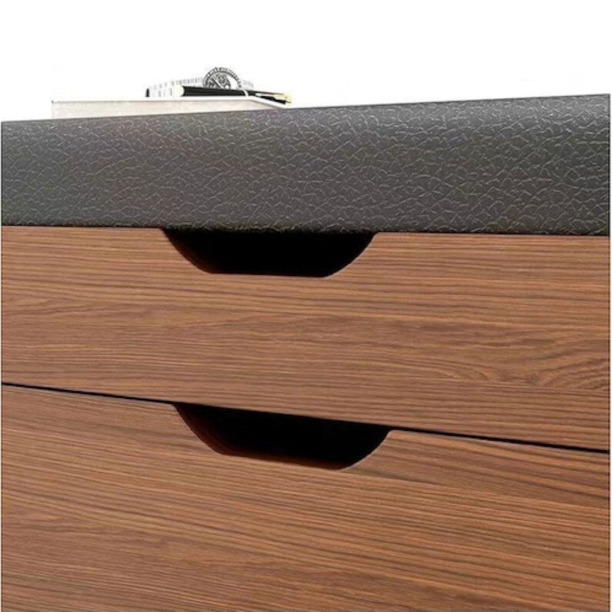 Dulap pentru pantofi tip bancheta, 6 rafturi, 100x34x50 cm, PAL melaminat