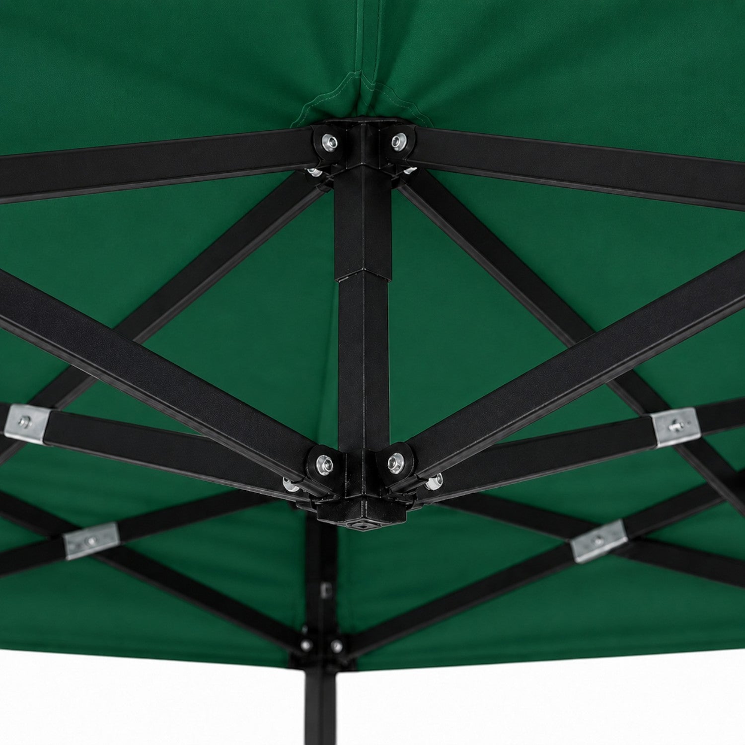 Cort pavilion 3x3m pliabil, cadru metalic, panza impermeabila