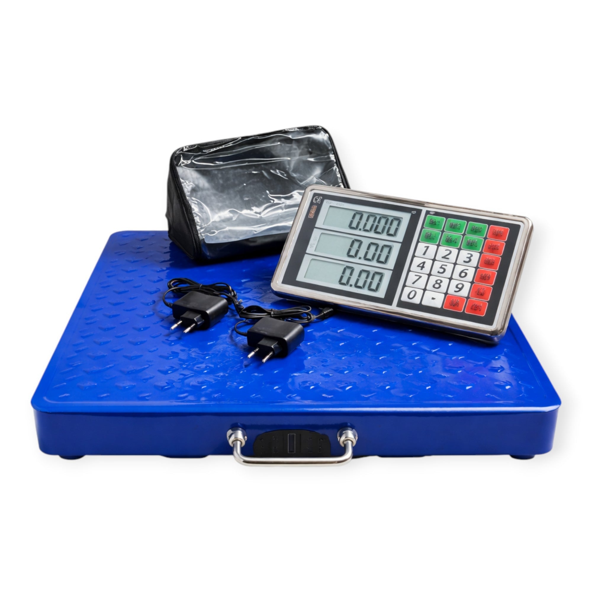 Cantar electronic cu platforma 350 kg, Wi-Fi, afisaj LCD, baterie interna