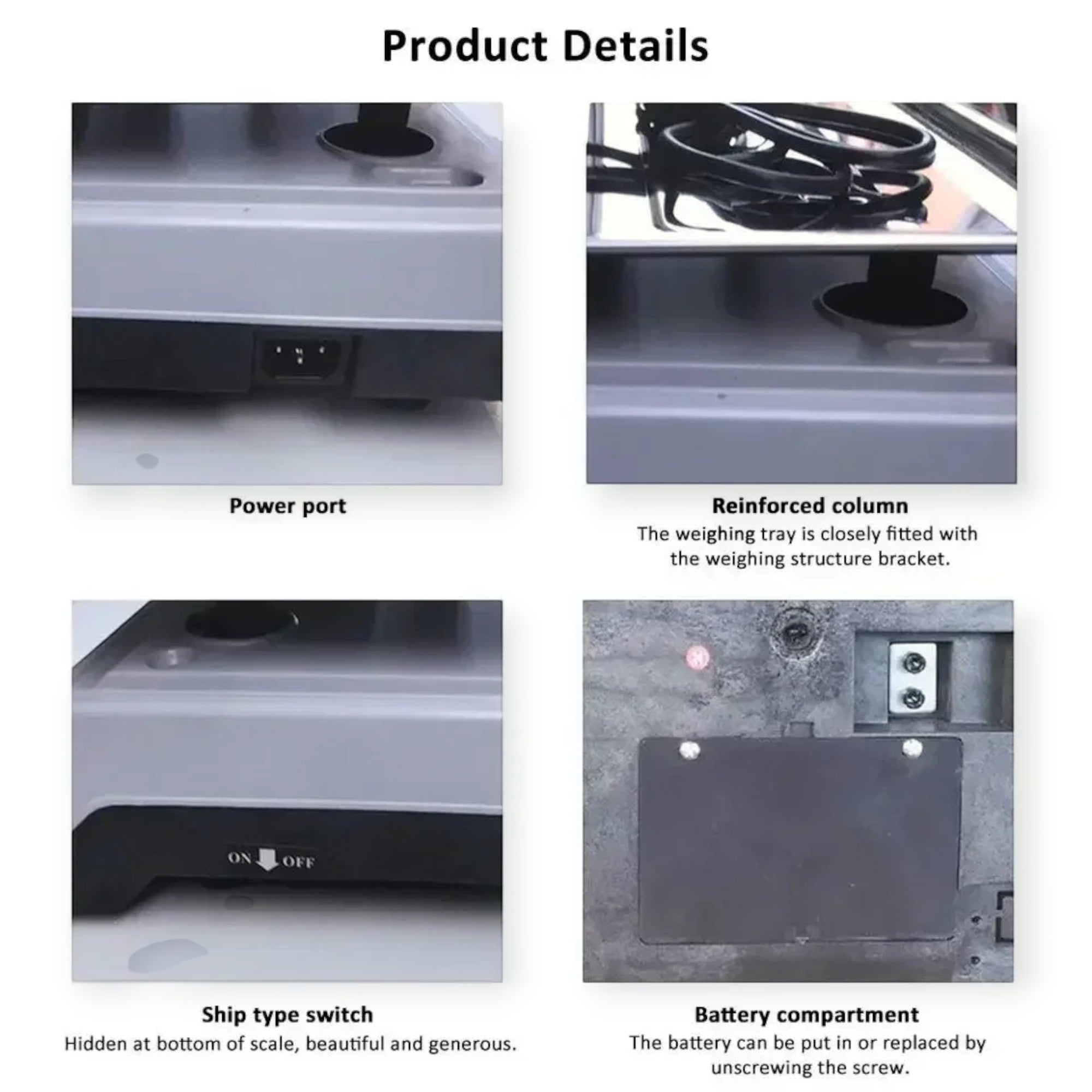 Cantar electronic 40 kg, digital, acumulator inclus, afisaj dublu, functii multiple