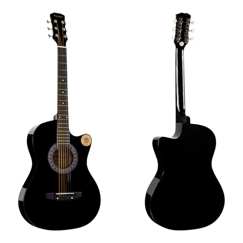 Chitara acustica 4/4 38 inch (95 x 35 cm), 6 corzi metalice, 20 taste