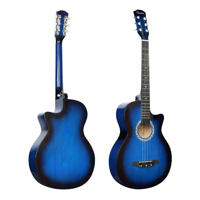 Chitara acustica 4/4 38 inch (95 x 35 cm), 6 corzi metalice, 20 taste