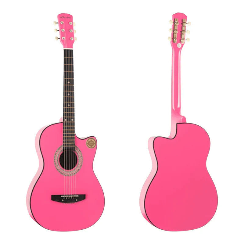 Chitara acustica 4/4 38 inch (95 x 35 cm), 6 corzi metalice, 20 taste