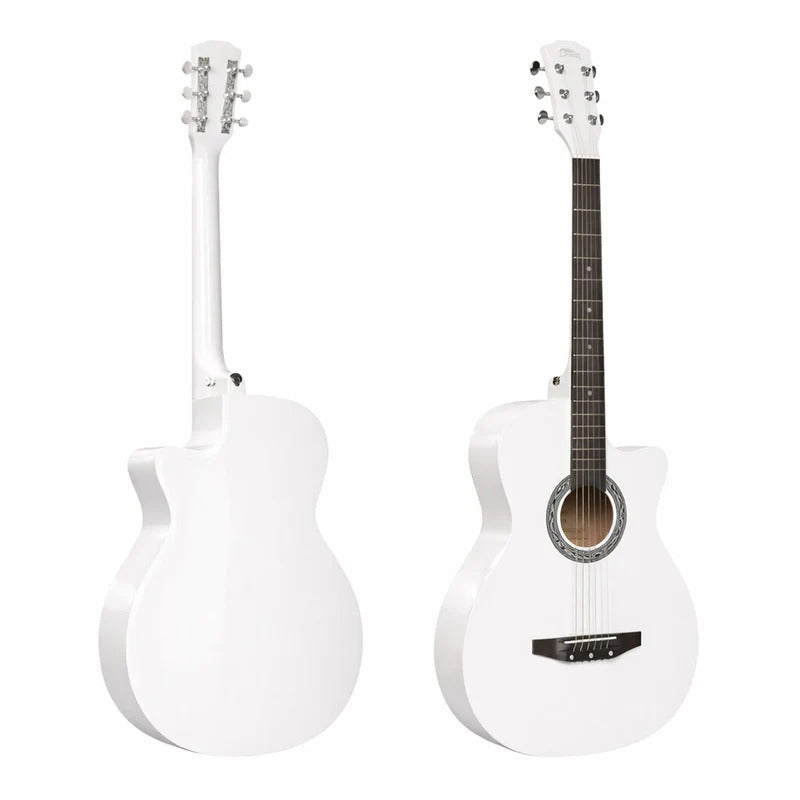 Chitara acustica 4/4 38 inch (95 x 35 cm), 6 corzi metalice, 20 taste