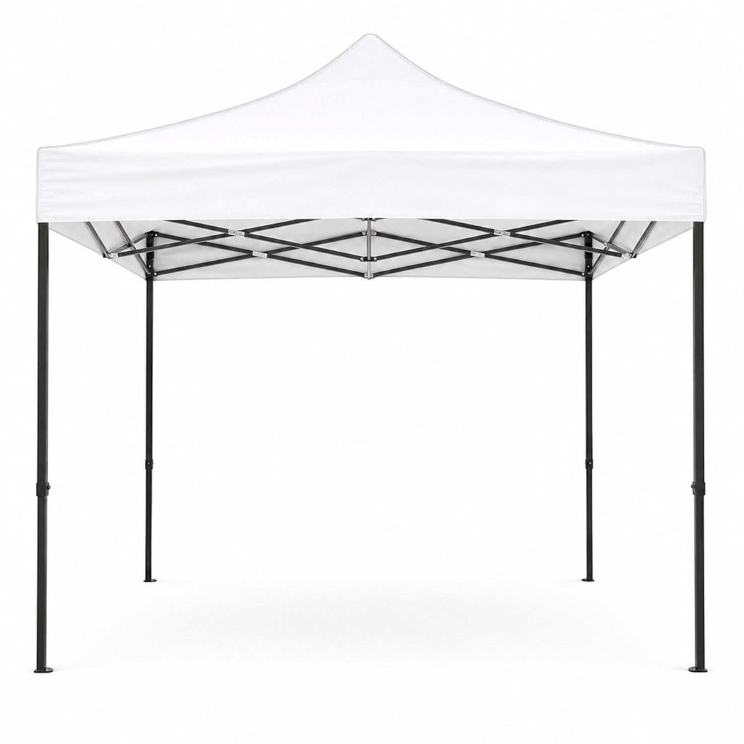 Cort pavilion 3x3m pliabil, cadru metalic, panza impermeabila