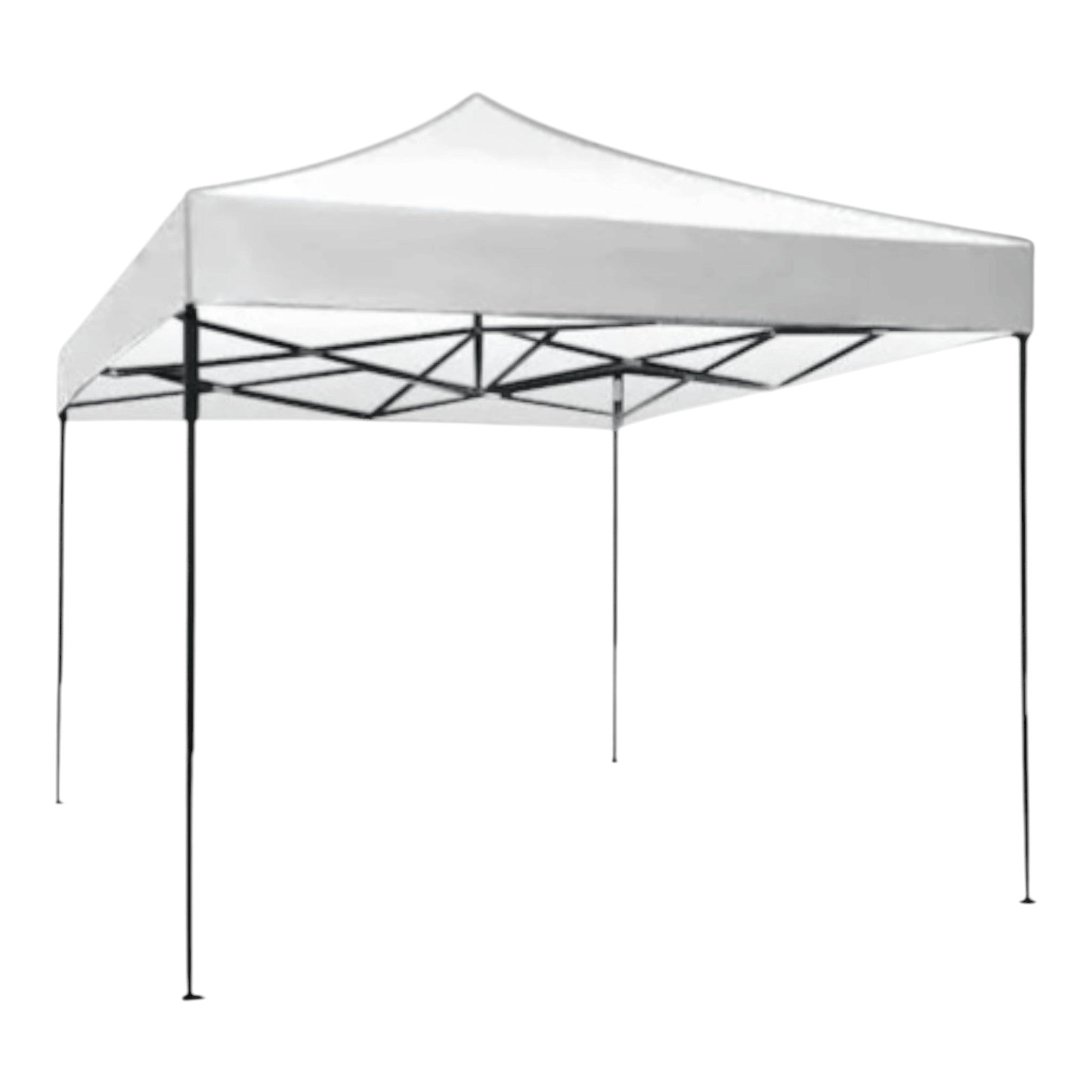 Cort pavilion 3x3m pliabil, cadru metalic, panza impermeabila