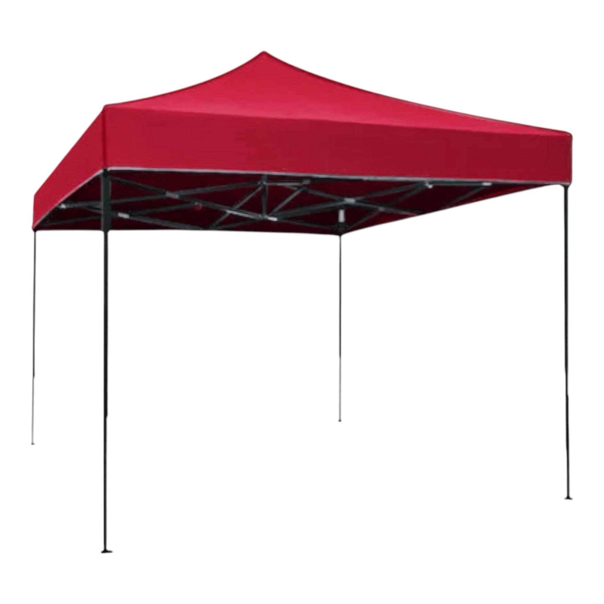 Cort pavilion 3x3m pliabil, cadru metalic, panza impermeabila