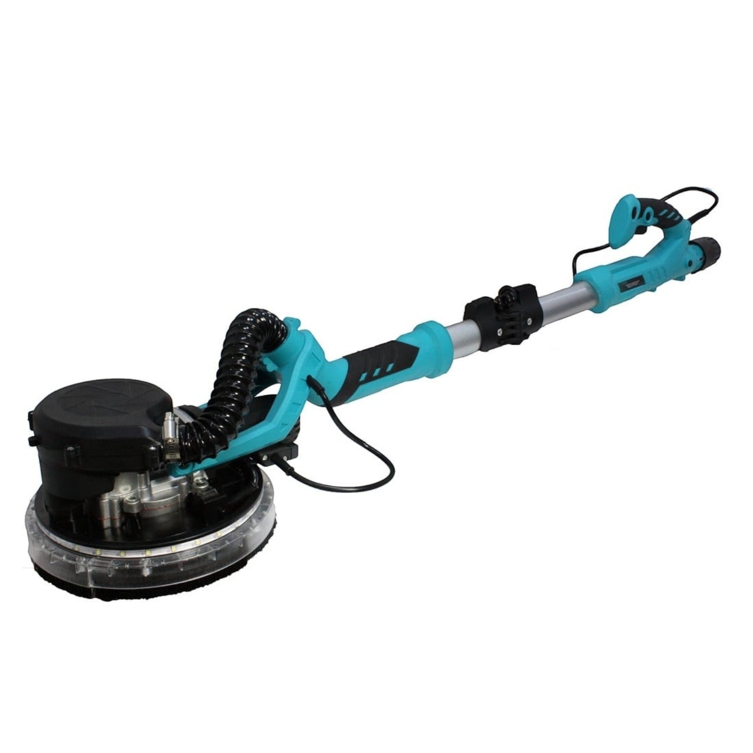 Slefuitor pentru pereti pliabil cu aspirator si LED 1390W, diametru 225m